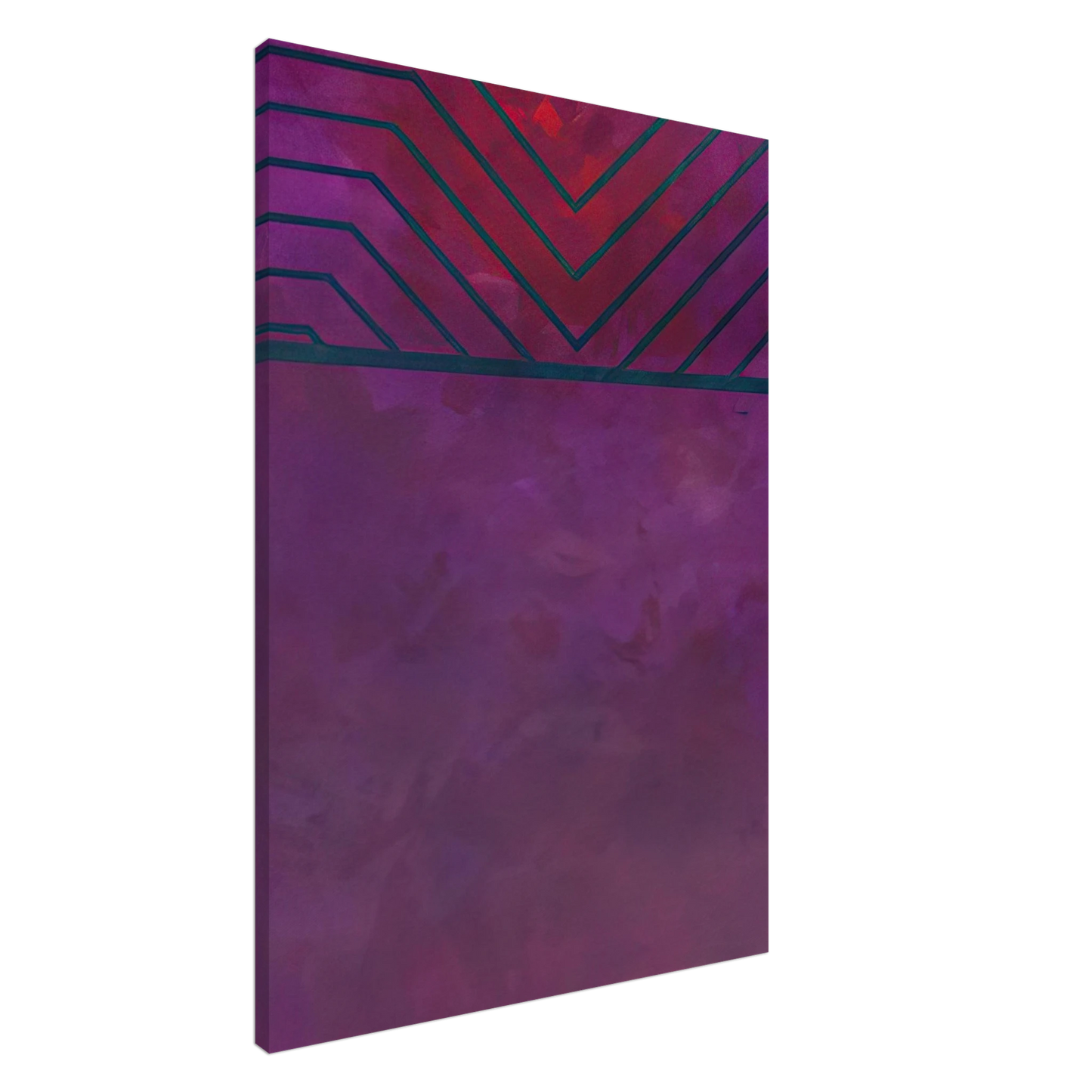 Luis Feito - UNTITLED 1986 Canvas - 20x30 cm / 8x12 inches-canvas