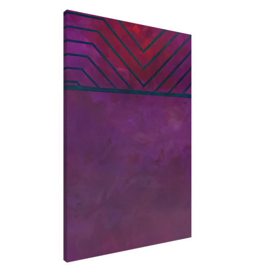 Luis Feito - UNTITLED 1986 Canvas - 20x30 cm / 8x12 inches-canvas