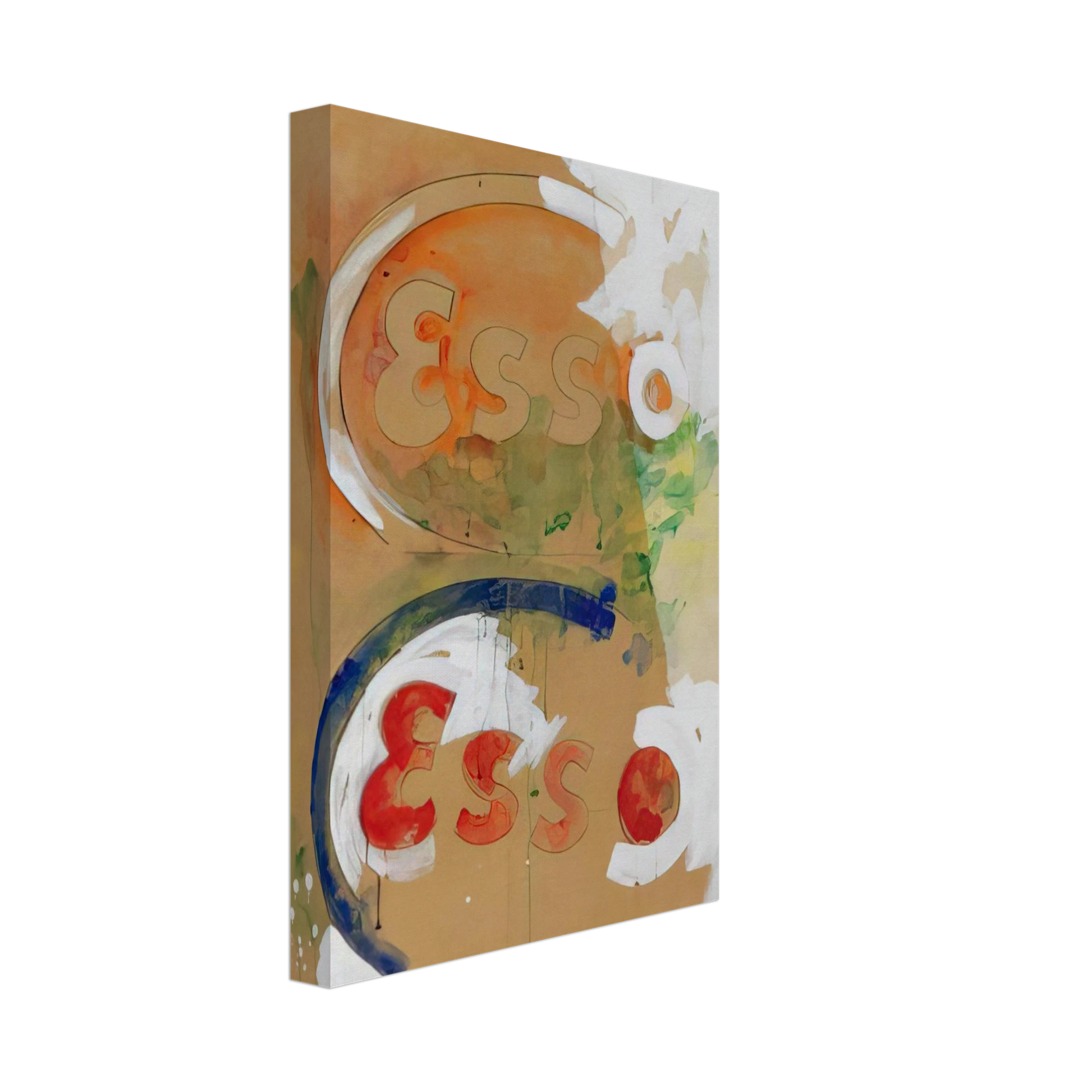 Mario Schifano - Segni di energia - Pop Art Canvas - 70x100 cm / 28x40 inches-canvas