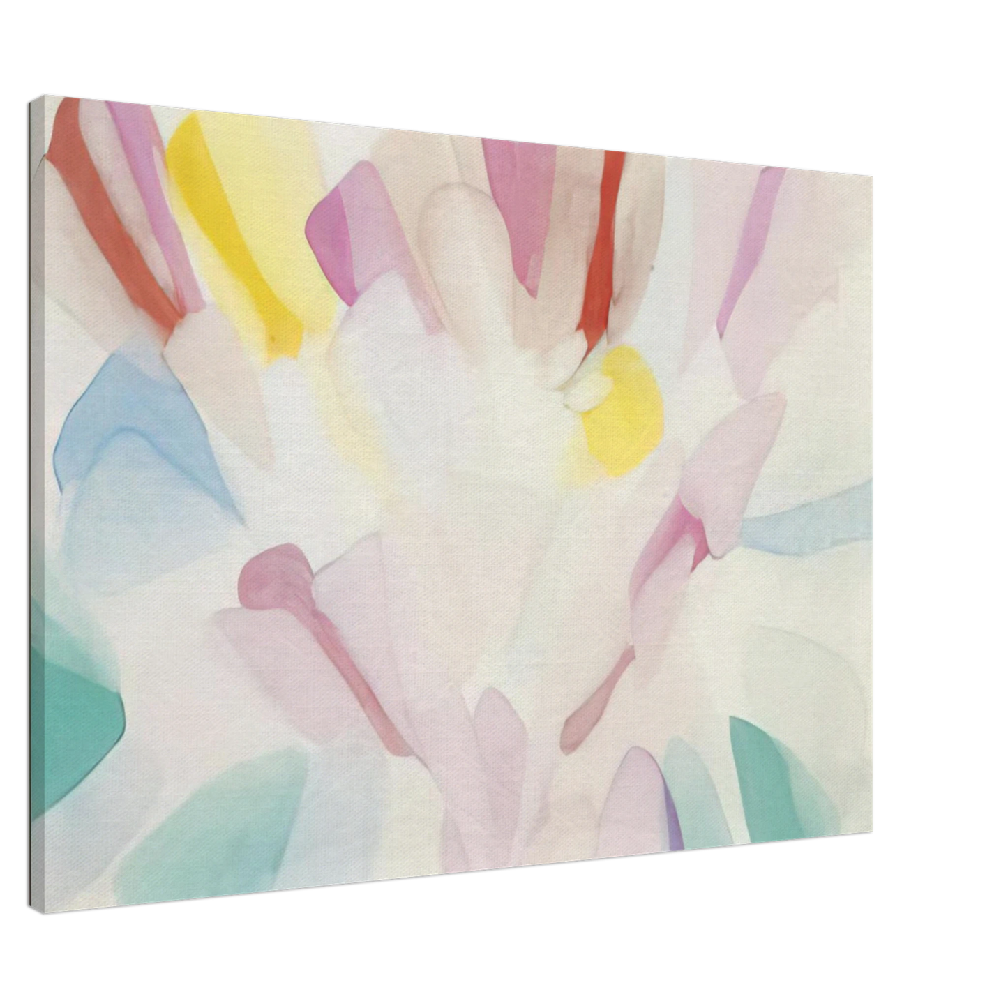 Alice Baber - Music of the Jaguar Canvas - 20x30 cm / 8x12 inches-canvas