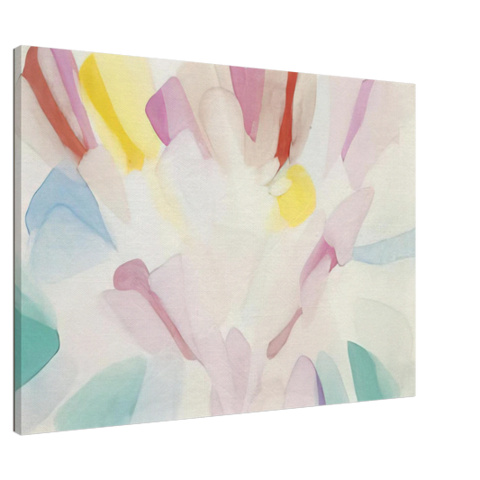 Alice Baber - Music of the Jaguar Canvas - 20x30 cm / 8x12 inches-canvas