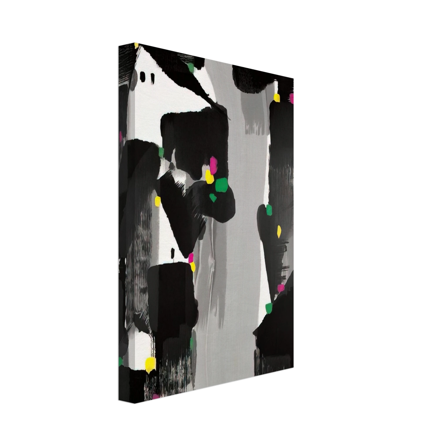 Wu Guanzhong - Houses of the South - 2007 Canvas - 70x100 cm / 28x40 inches-canvas