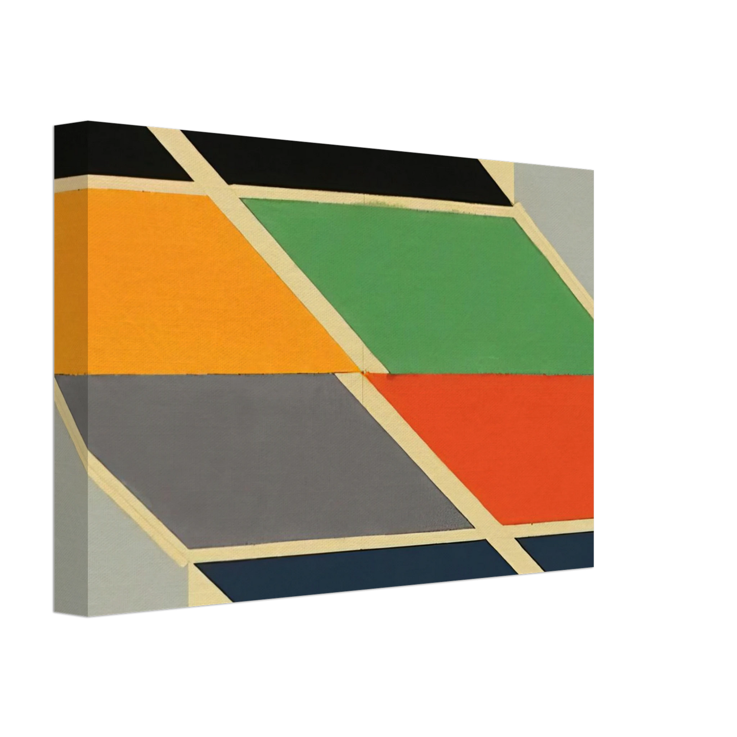 Larry Zox - Big Bang Series - 1966 Canvas - 70x100 cm / 28x40 inches-canvas