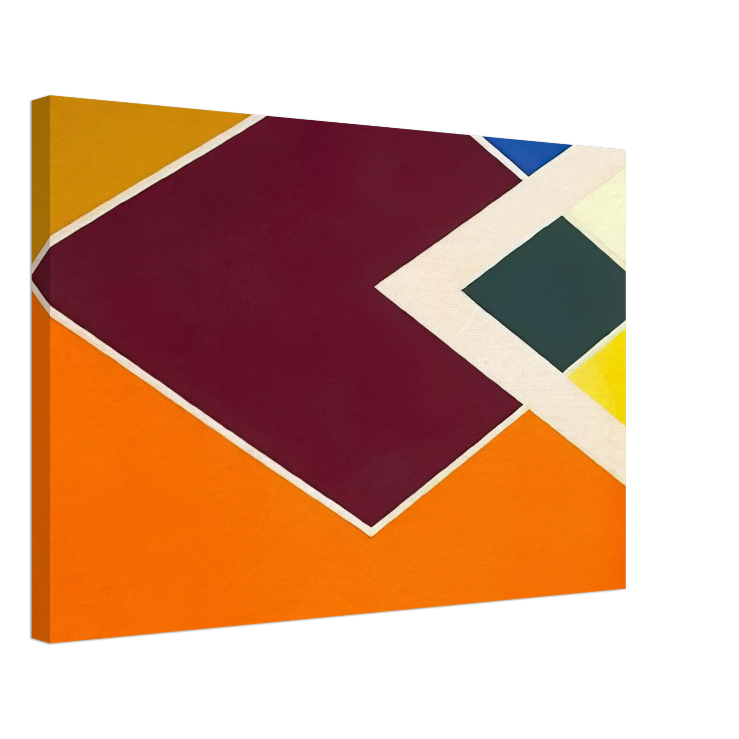 Larry Zox - Batticaloa from the Diamond Drill series - Hard Edge Painting Canvas - 70x100 cm / 28x40 inches-canvas