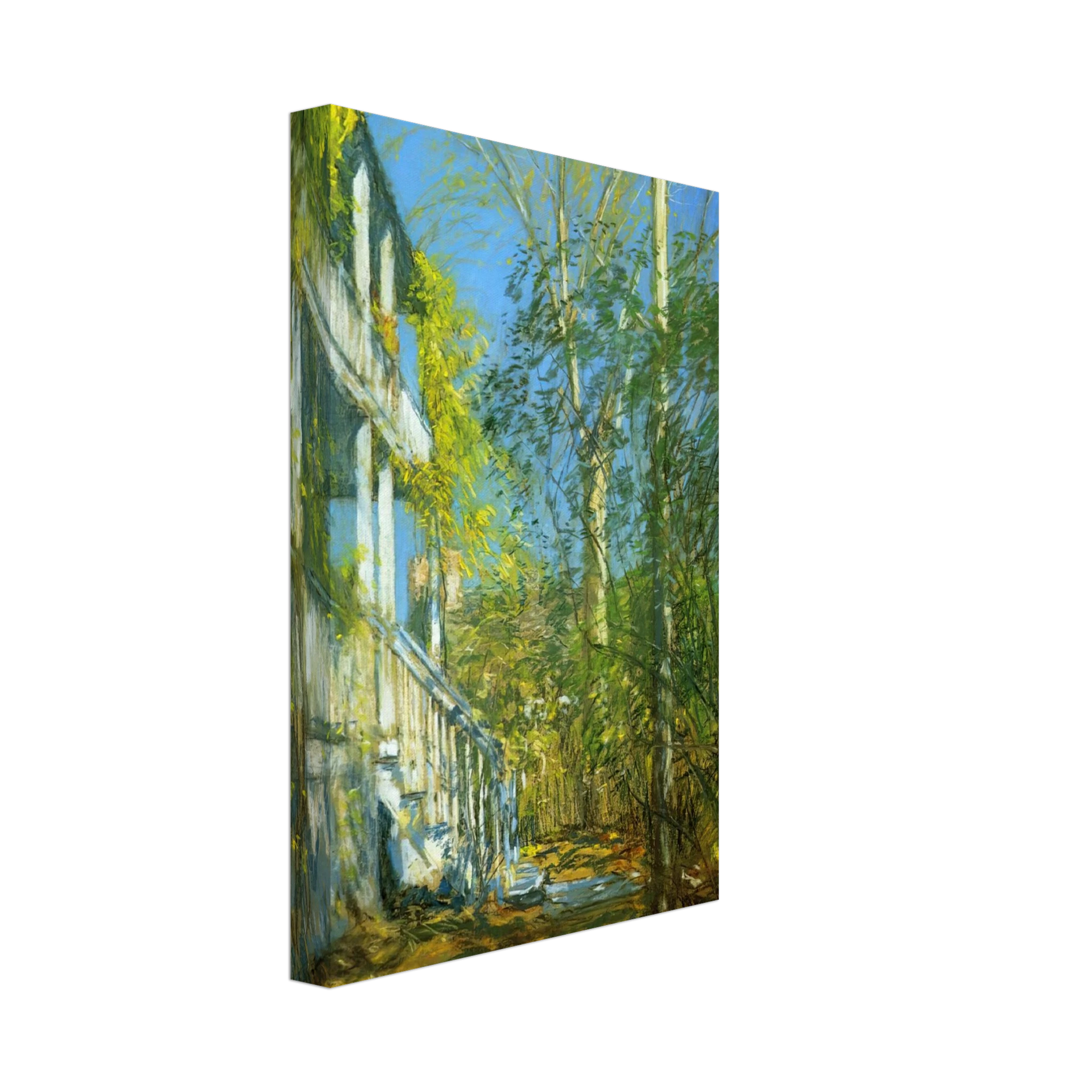 Childe Hassam - Summer at Cos Cob Canvas - 70x100 cm / 28x40 inches-canvas