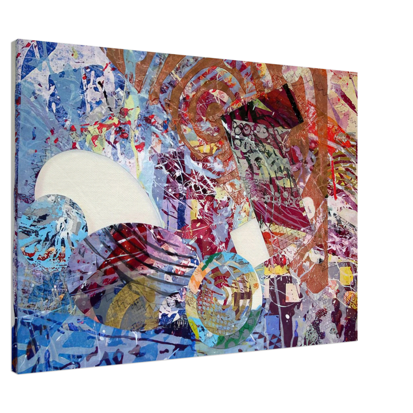 Sam Gilliam - Manet II Canvas - 20x30 cm / 8x12 inches-canvas