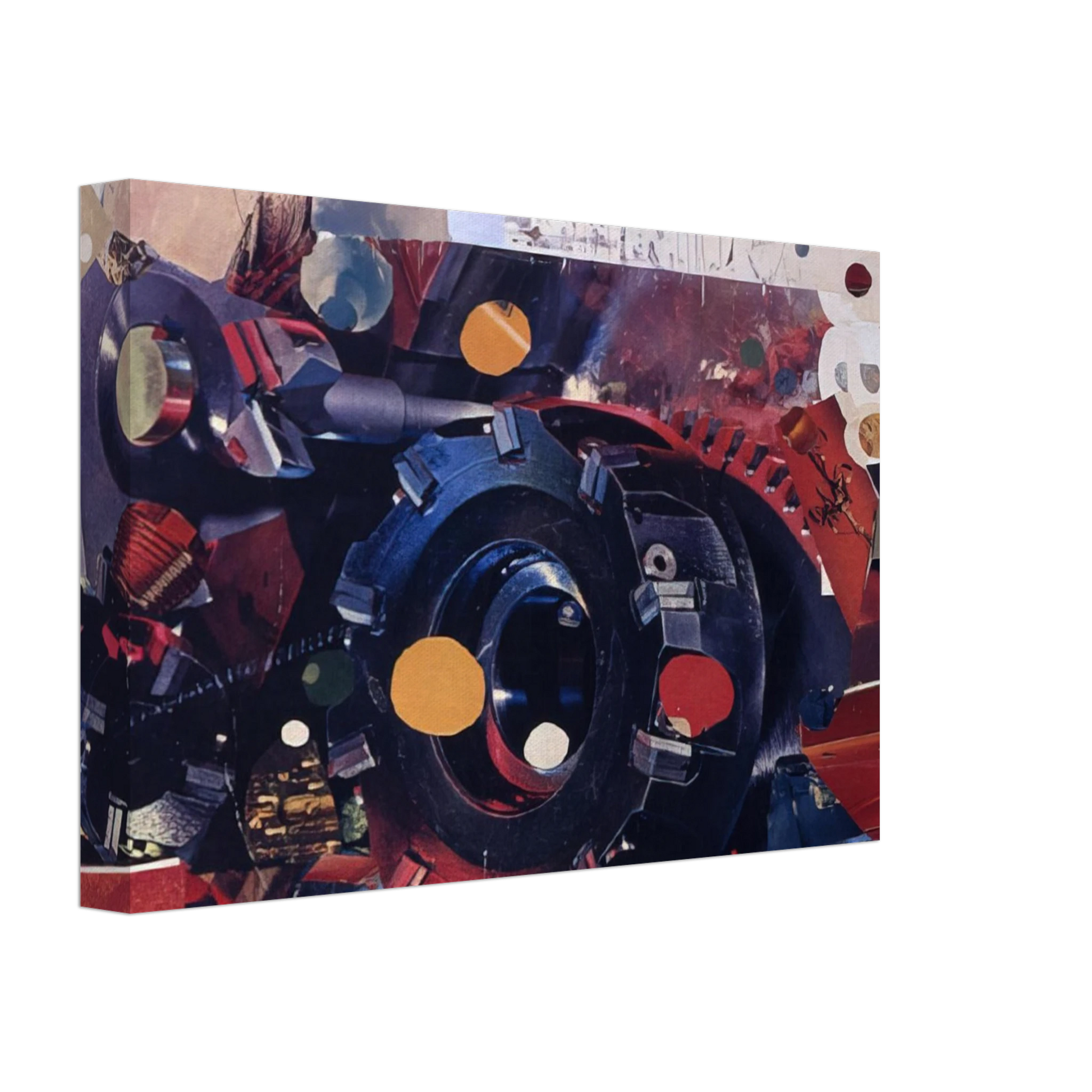 Gebre Kristos Desta - Power - 1967 Canvas - 70x100 cm / 28x40 inches-canvas