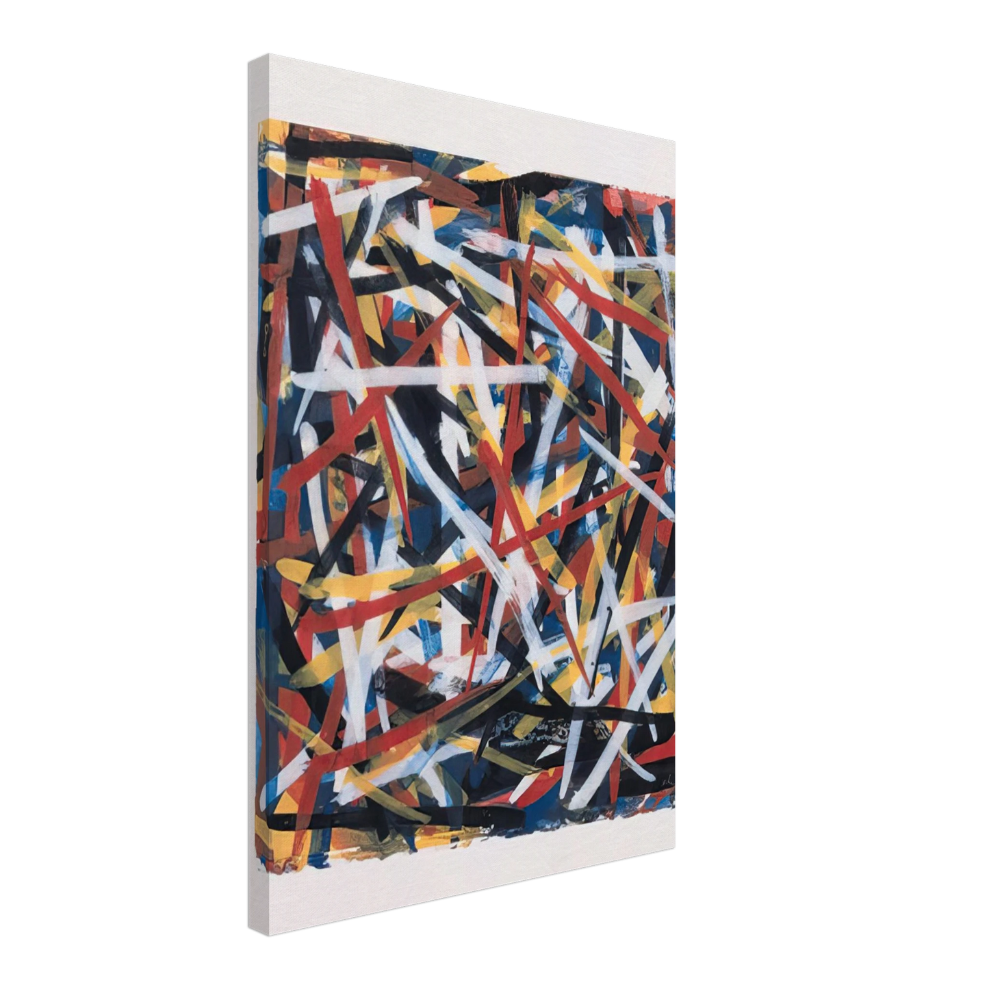 Sol LeWitt - Brushstrokes Canvas - 40x60 cm / 16x24 inches-canvas