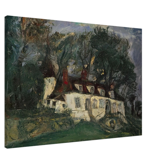 Chaim Soutine - HOUSE AT OISEME 1934 Canvas - 20x30 cm / 8x12 inches-canvas