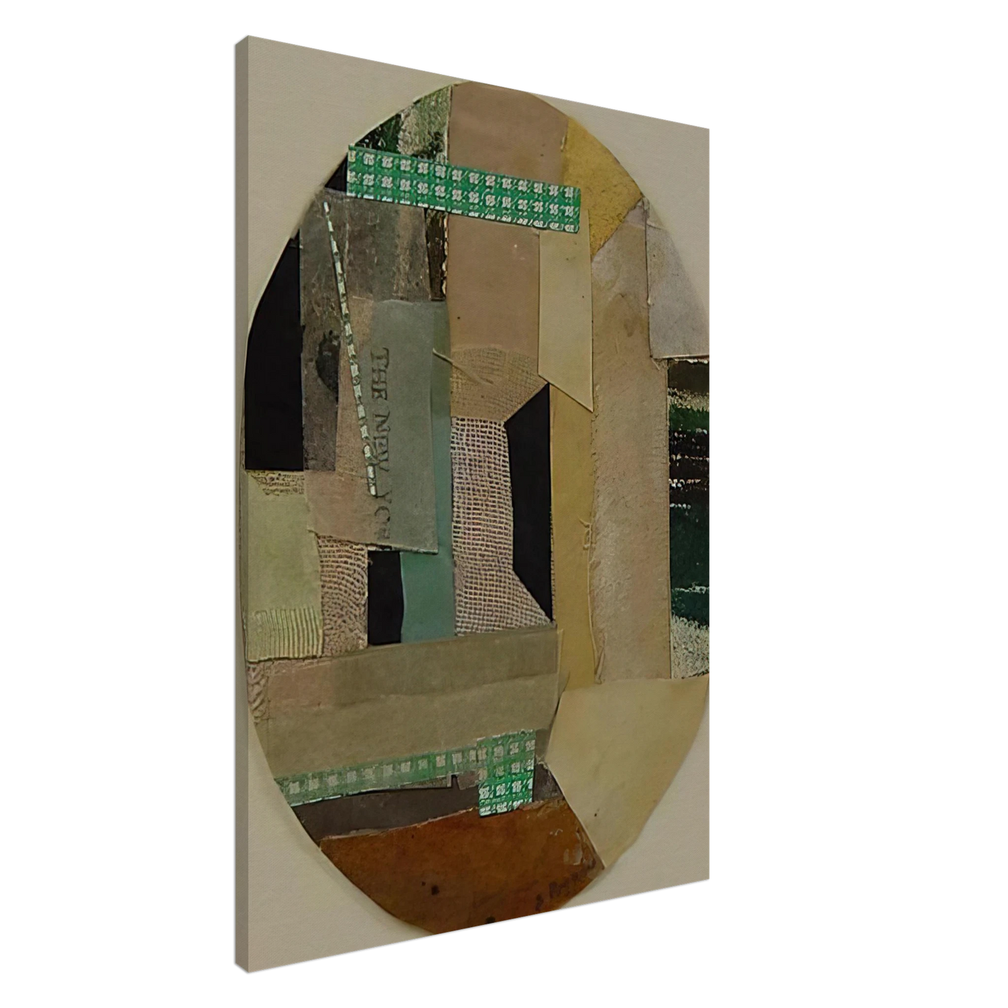 Anne Ryan - Number 22 - 1950 Canvas - 20x30 cm / 8x12 inches-canvas