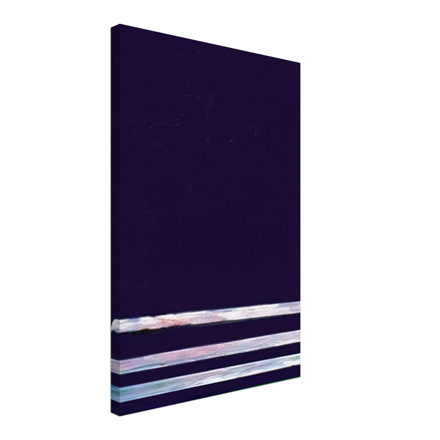 Ronnie Landfield - The Howl of Terror - 1967 Canvas - 70x100 cm / 28x40 inches-canvas