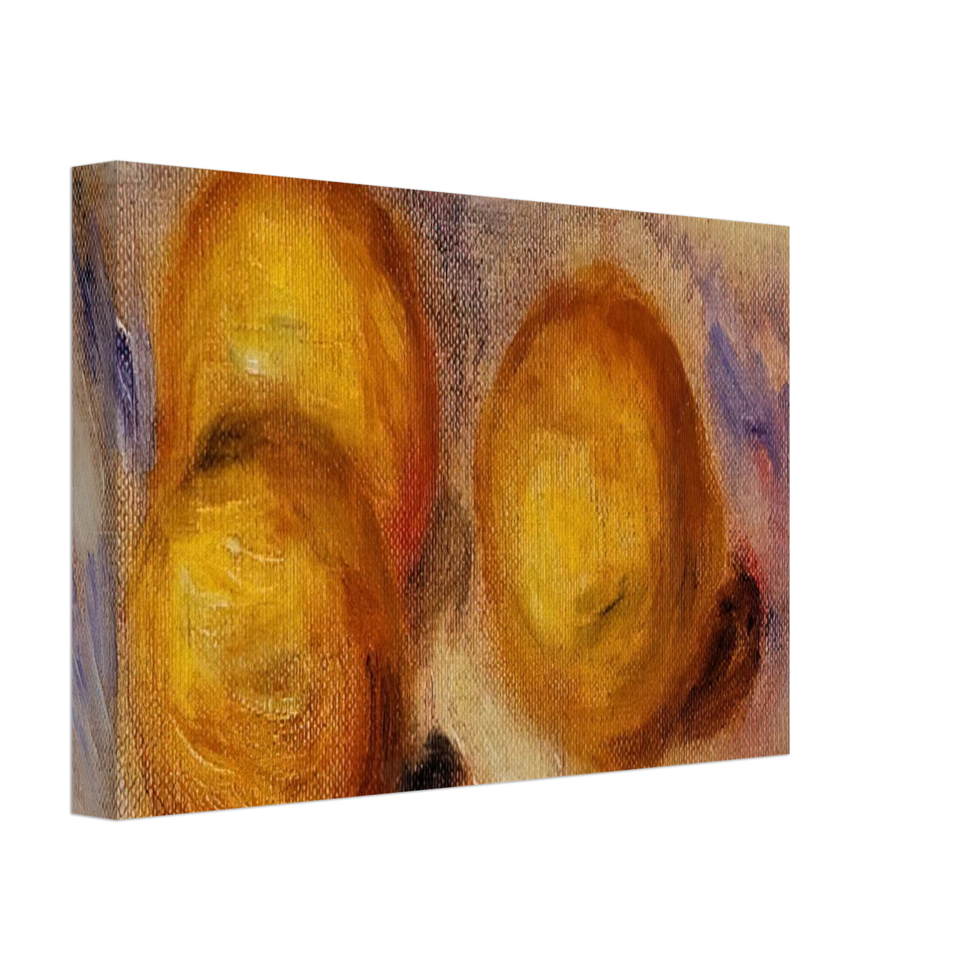 Pierre-Auguste Renoir - Three Lemons Canvas - 40x60 cm / 16x24 inches-canvas