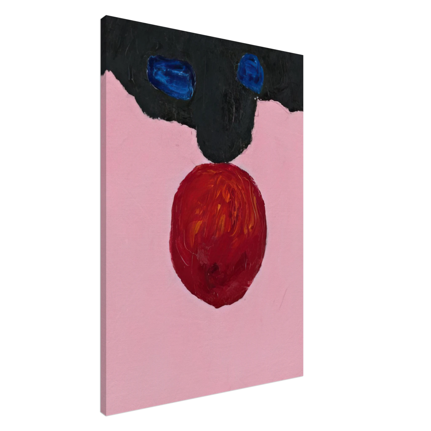 Forrest Bess - Untitled No. 6 - 1957 Canvas - 20x30 cm / 8x12 inches-canvas