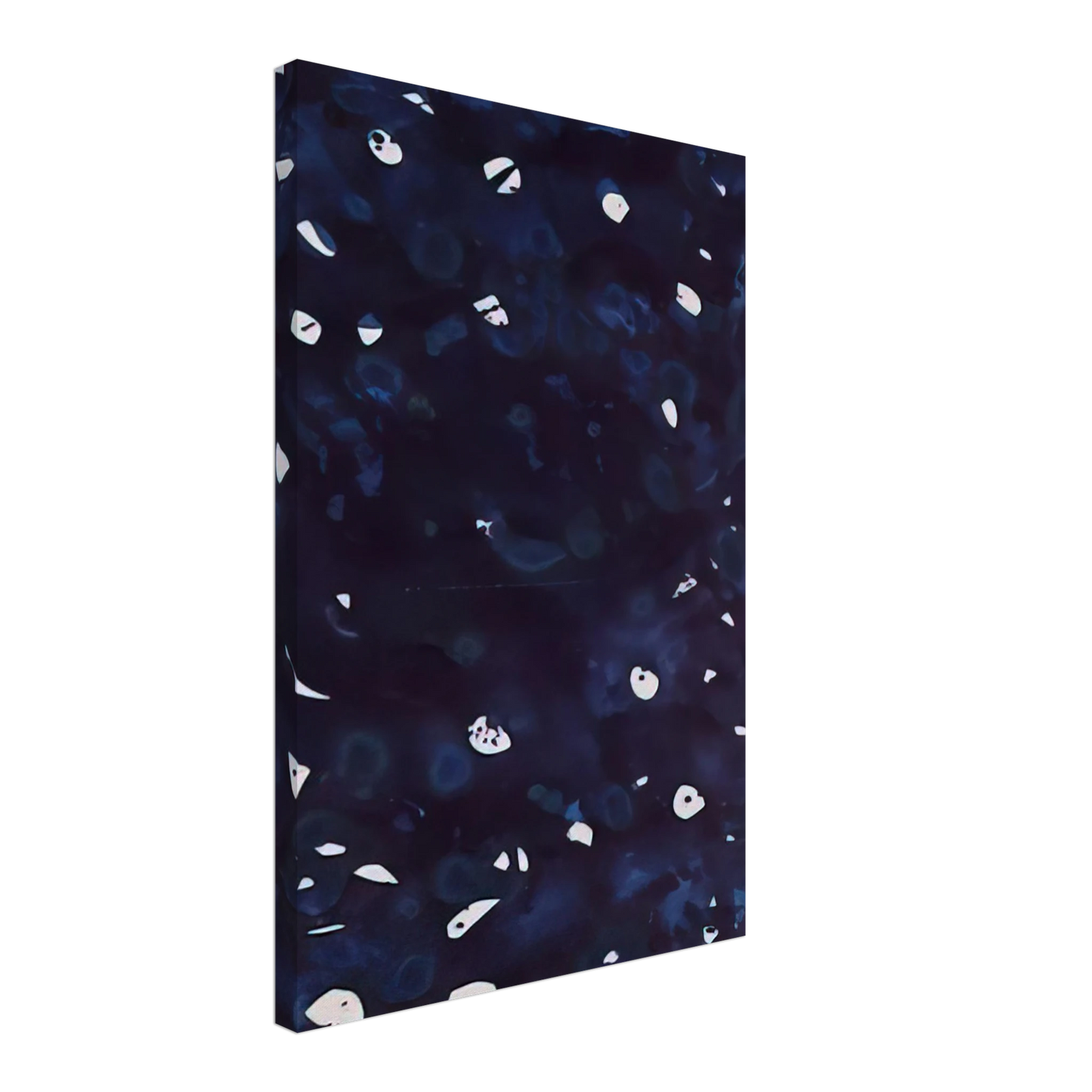 Sam Francis - Untitled  Dark Blue-Green  Canvas - 70x100 cm / 28x40 inches-canvas