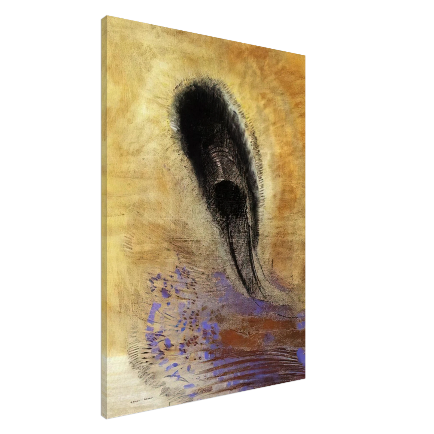Odilon Redon - UNDERWATER VISION 1 Canvas - 20x30 cm / 8x12 inches-canvas