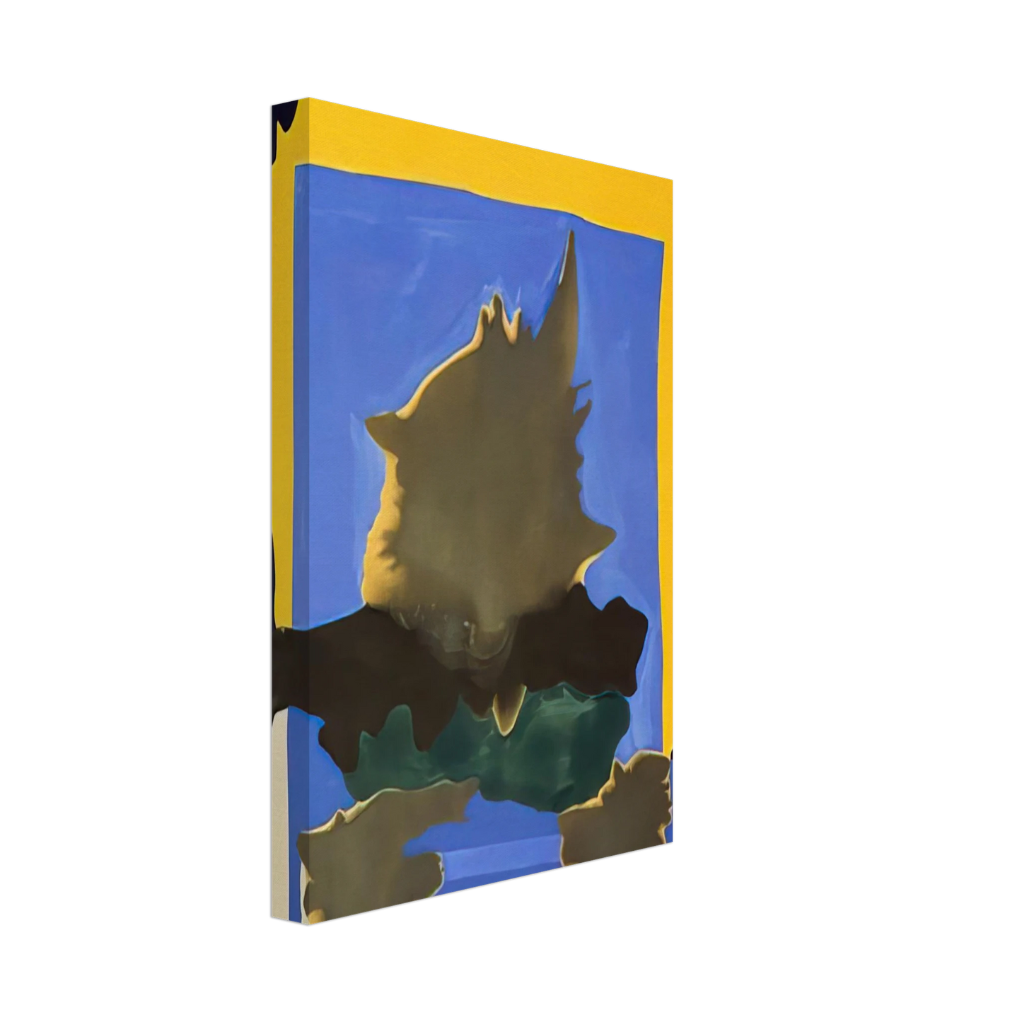 Helen Frankenthaler - Interior Landscape - 1964 Canvas - 70x100 cm / 28x40 inches-canvas