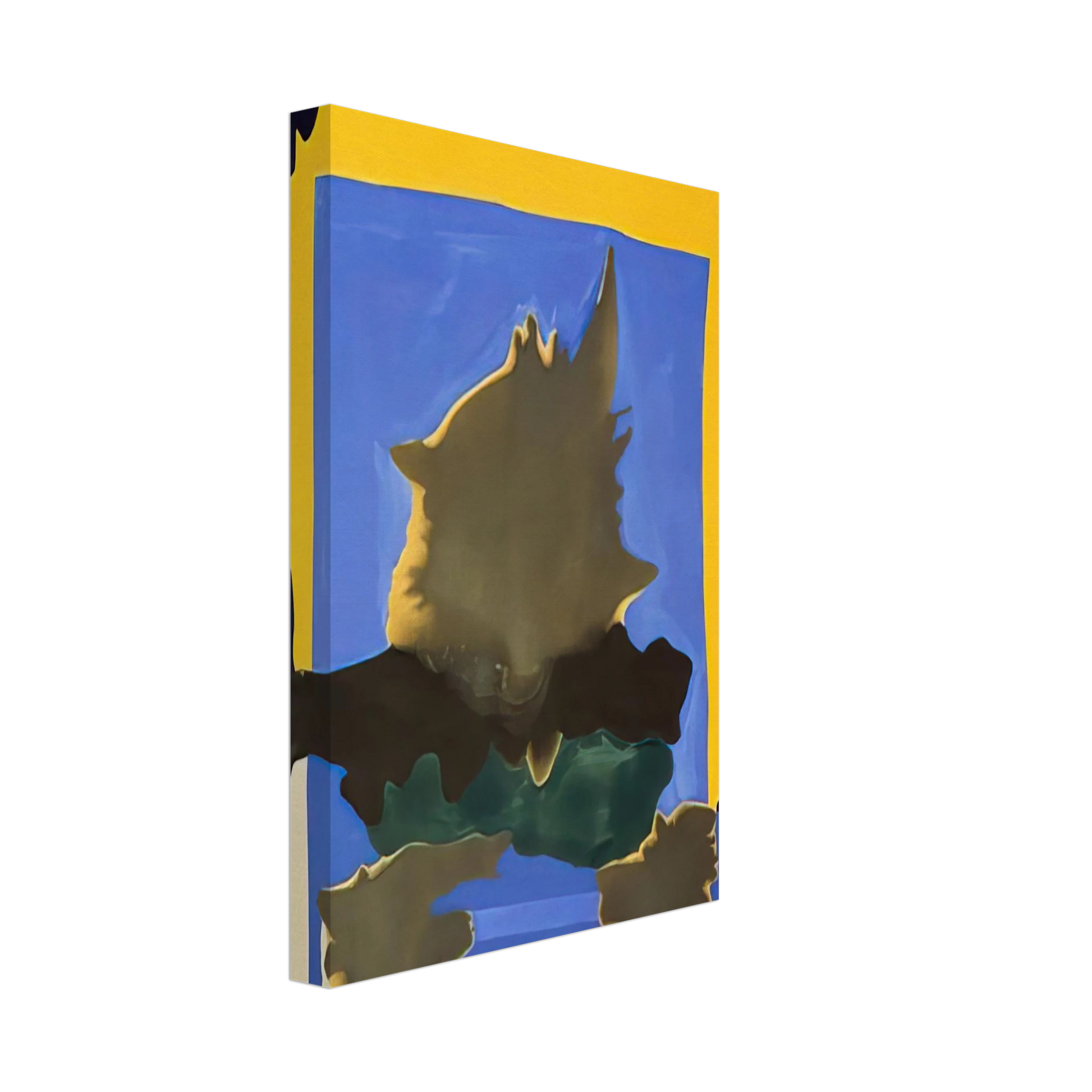 Helen Frankenthaler - Interior Landscape - 1964 Canvas - 70x100 cm / 28x40 inches-canvas