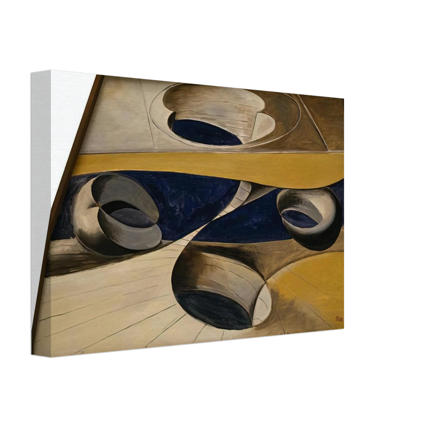 Man Ray - SHAKESPEAREAN EQUATION MEASURE FOR MEASURE Canvas - 70x100 cm / 28x40 inches-canvas