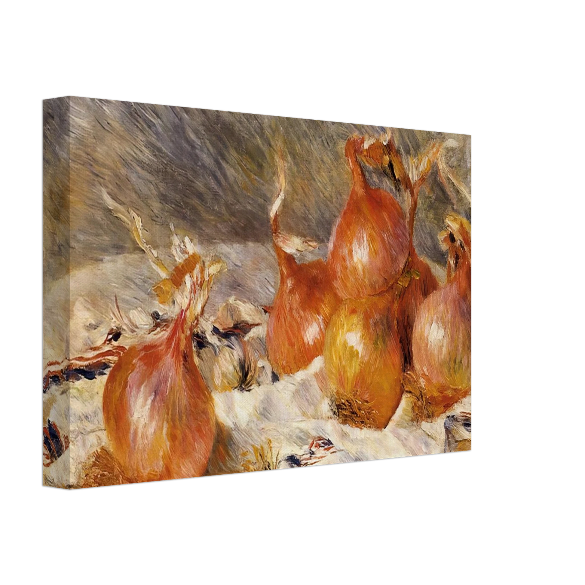 Pierre-Auguste Renoir - Onions Canvas - 40x60 cm / 16x24 inches-canvas