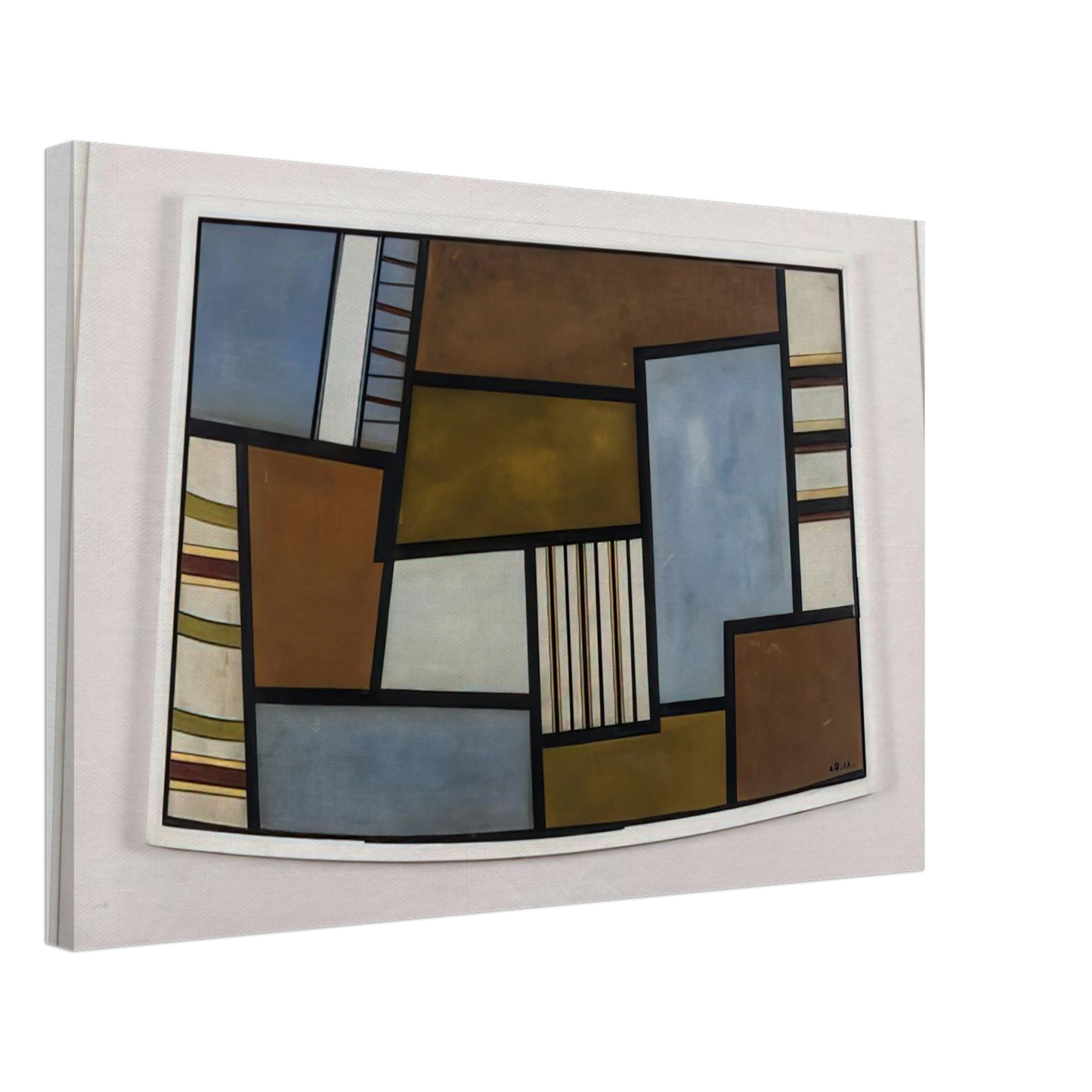 Carmelo Arden Quin - Mad II - 1945 Canvas - 70x100 cm / 28x40 inches-canvas