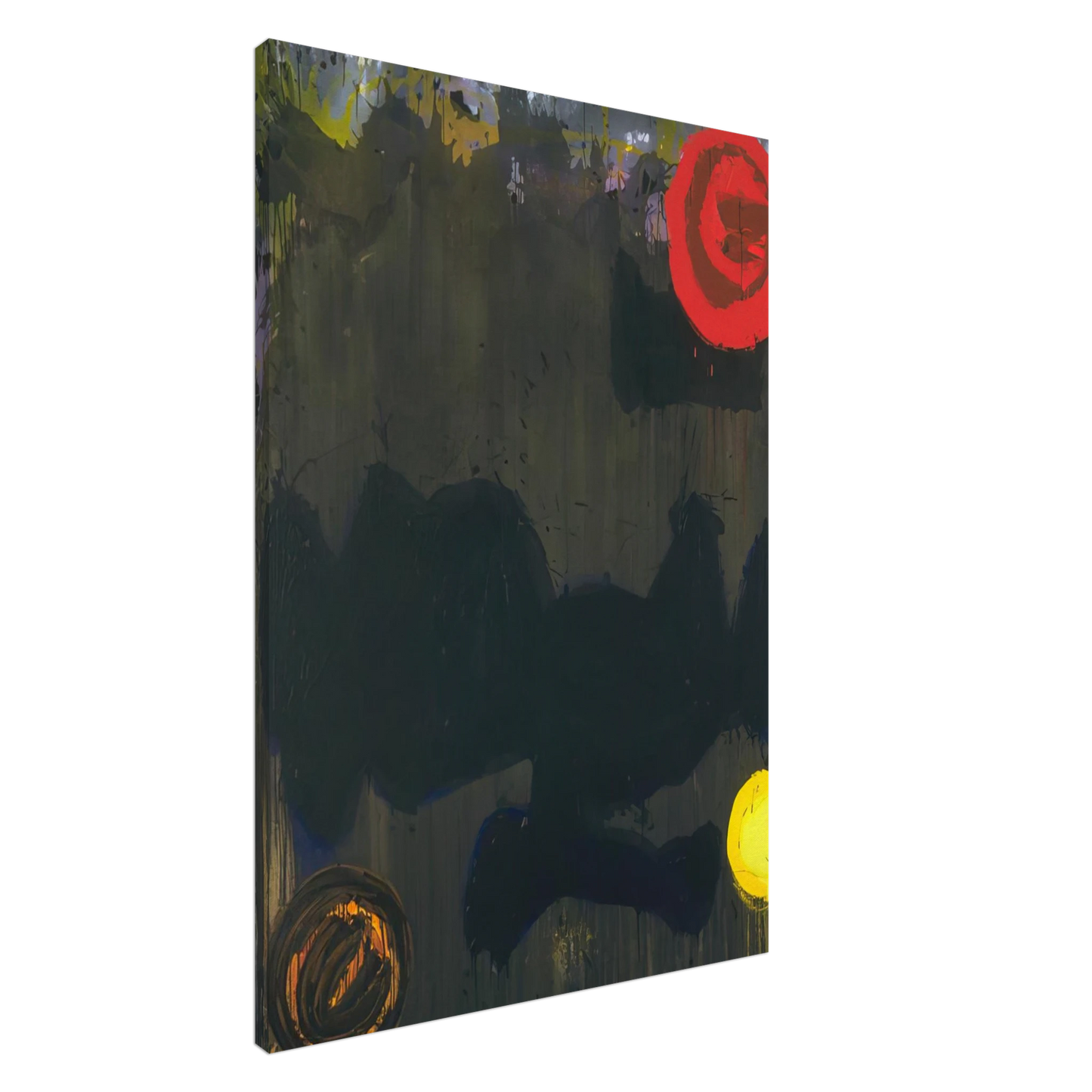 John Hoyland - Gadal 10.11.86 - 1986 Canvas - 20x30 cm / 8x12 inches-canvas