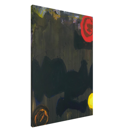 John Hoyland - Gadal 10.11.86 - 1986 Canvas - 20x30 cm / 8x12 inches-canvas