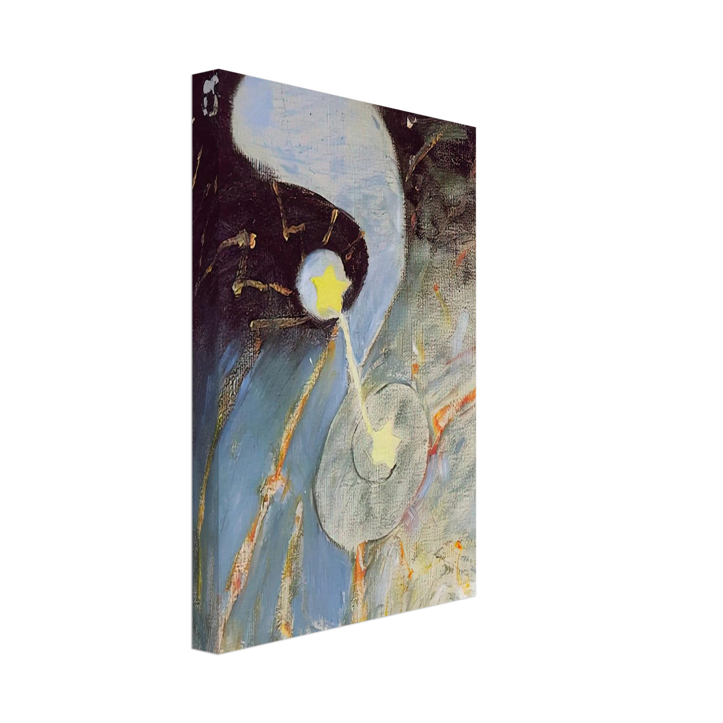 Hilma af Klint - CHAOS NR 2 1906 Canvas - 70x100 cm / 28x40 inches-canvas