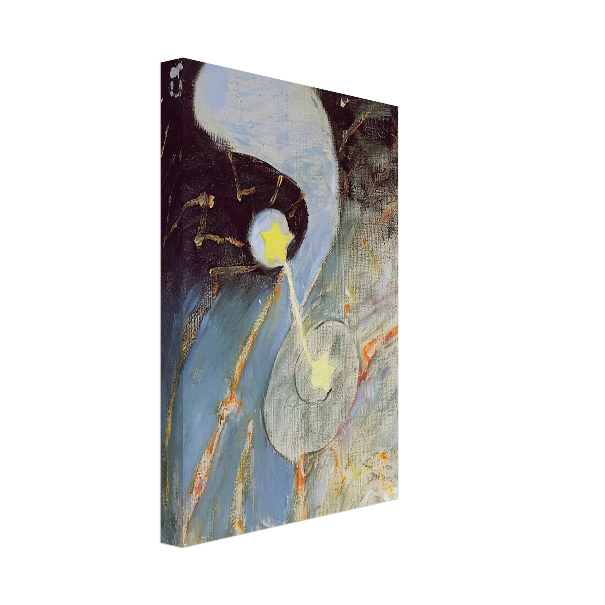 Hilma af Klint - CHAOS NR 2 1906 Canvas - 70x100 cm / 28x40 inches-canvas