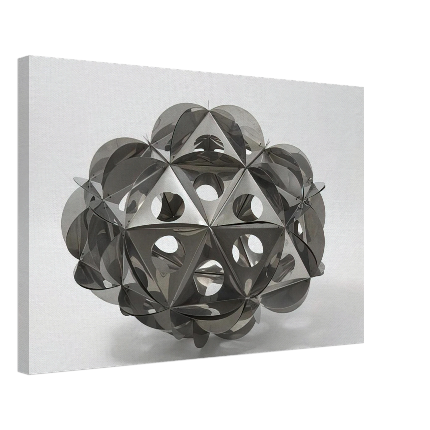 Bruno Munari - Acona Biconbi - 1965 Canvas - 40x60 cm / 16x24 inches-canvas