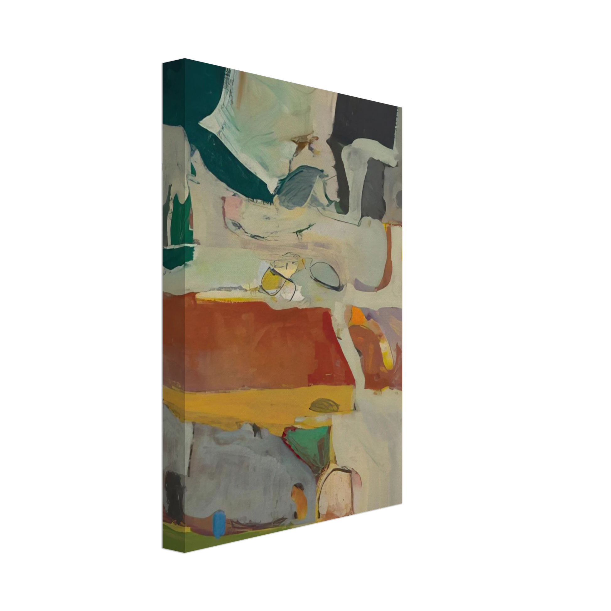 Richard Diebenkorn - Urbana #4 Canvas - 40x60 cm / 16x24 inches-canvas