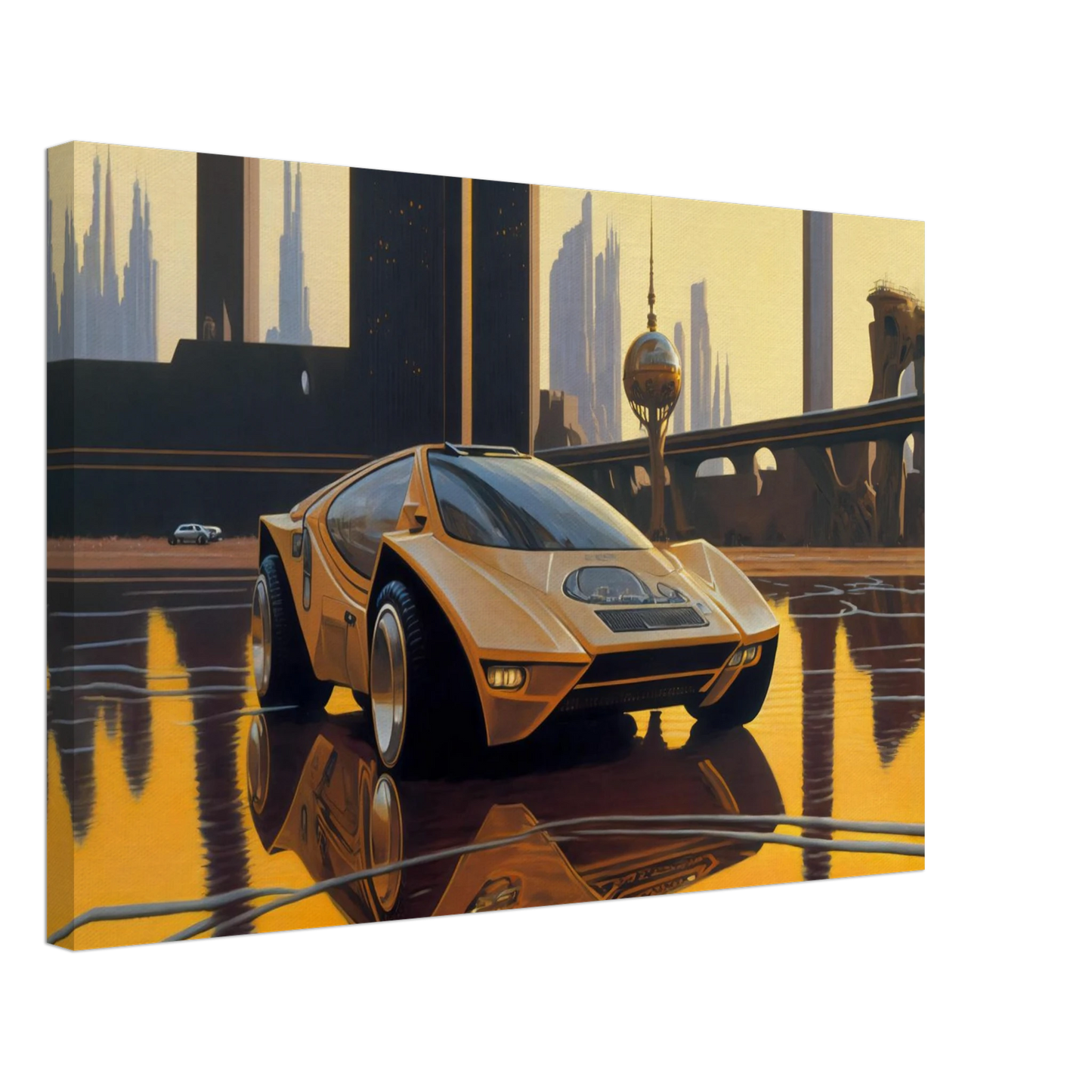 Syd Mead - Syd Mead Canvas - 40x60 cm / 16x24 inches-canvas