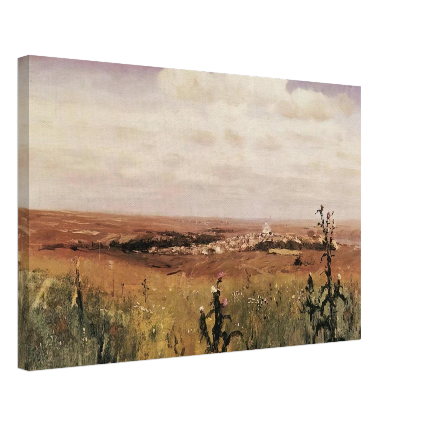 Arkhyp Kuindzhi - Steppe Canvas - 70x100 cm / 28x40 inches-canvas