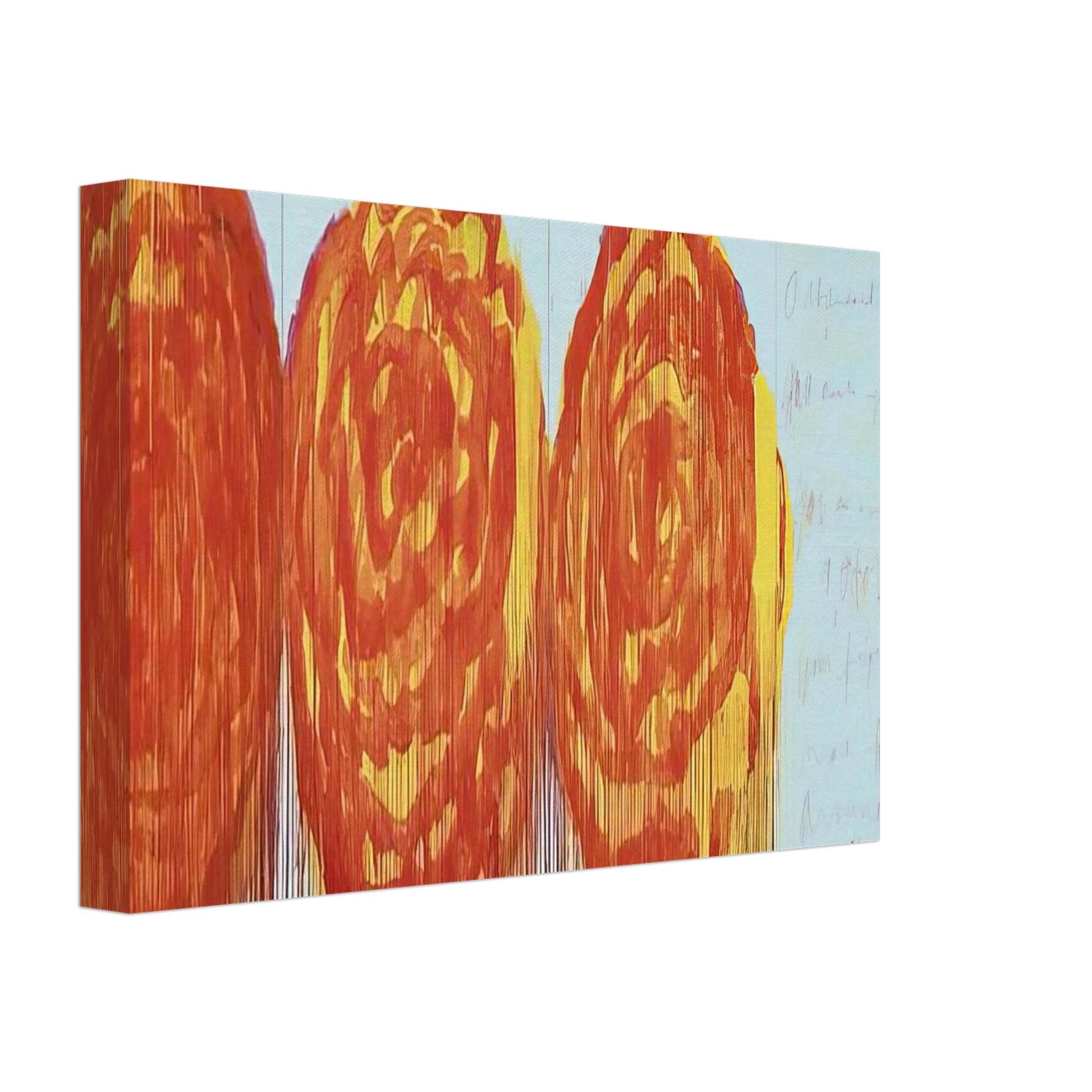 Cy Twombly - The Rose  II  Canvas - 40x60 cm / 16x24 inches-canvas