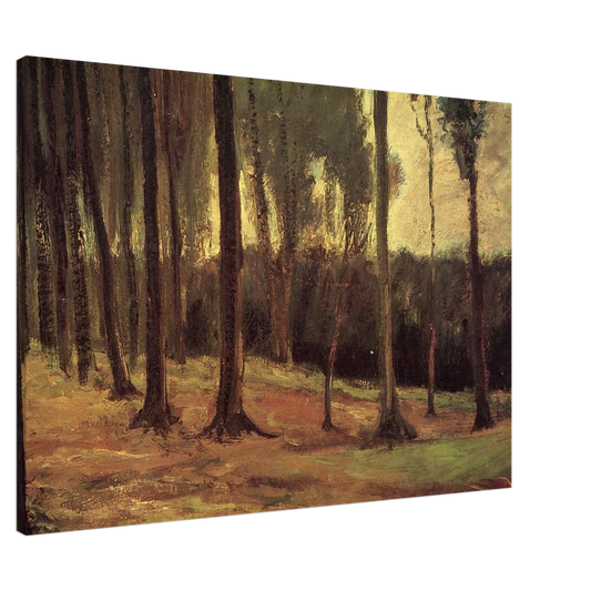 Vincent van Gogh - Edge of a Wood Canvas - 20x30 cm / 8x12 inches-canvas