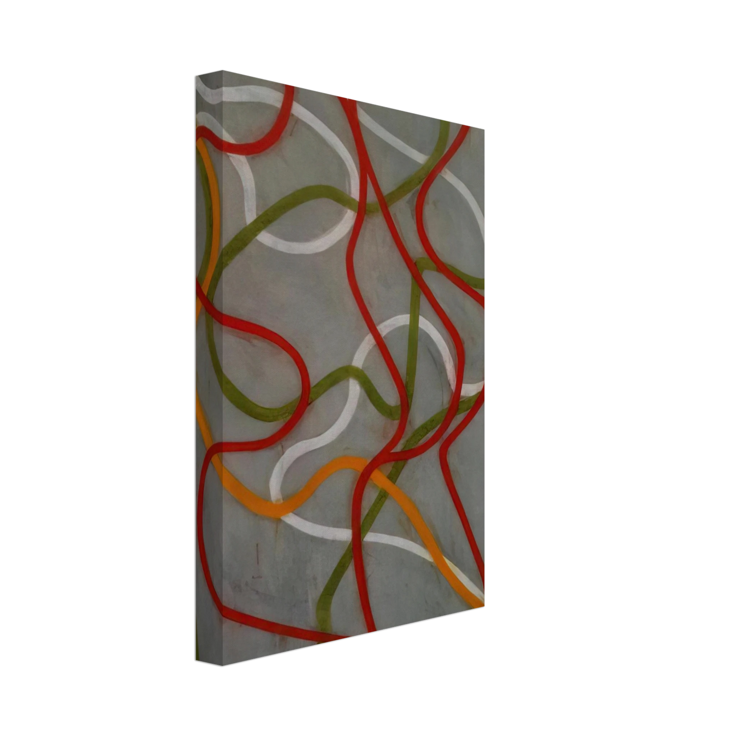 Brice Marden - The Attended - 1999 Canvas - 40x60 cm / 16x24 inches-canvas