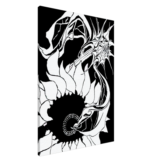 MC Escher - SUNFLOWERS Canvas - 20x30 cm / 8x12 inches-canvas