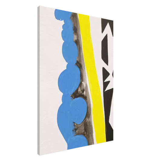 Ernst Wilhelm Nay - Siebdruck 1967 NOR - 1967 Canvas - 20x30 cm / 8x12 inches-canvas