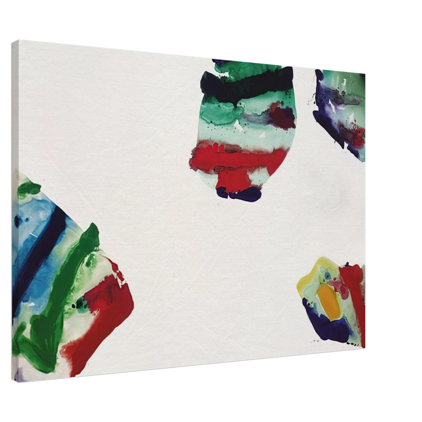Sam Francis - Los Angeles Canvas - 20x30 cm / 8x12 inches-canvas