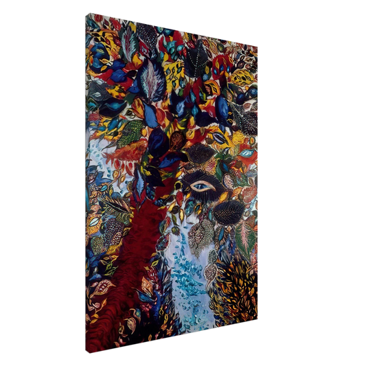 Seraphine Louis - The Tree of Paradise Canvas - 20x30 cm / 8x12 inches-canvas