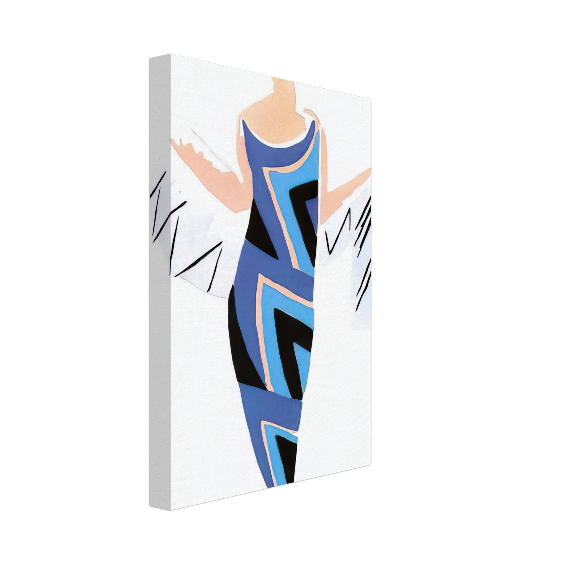 Sonia Delaunay - FASHION ILLUSTRATION 4 Canvas - 70x100 cm / 28x40 inches-canvas