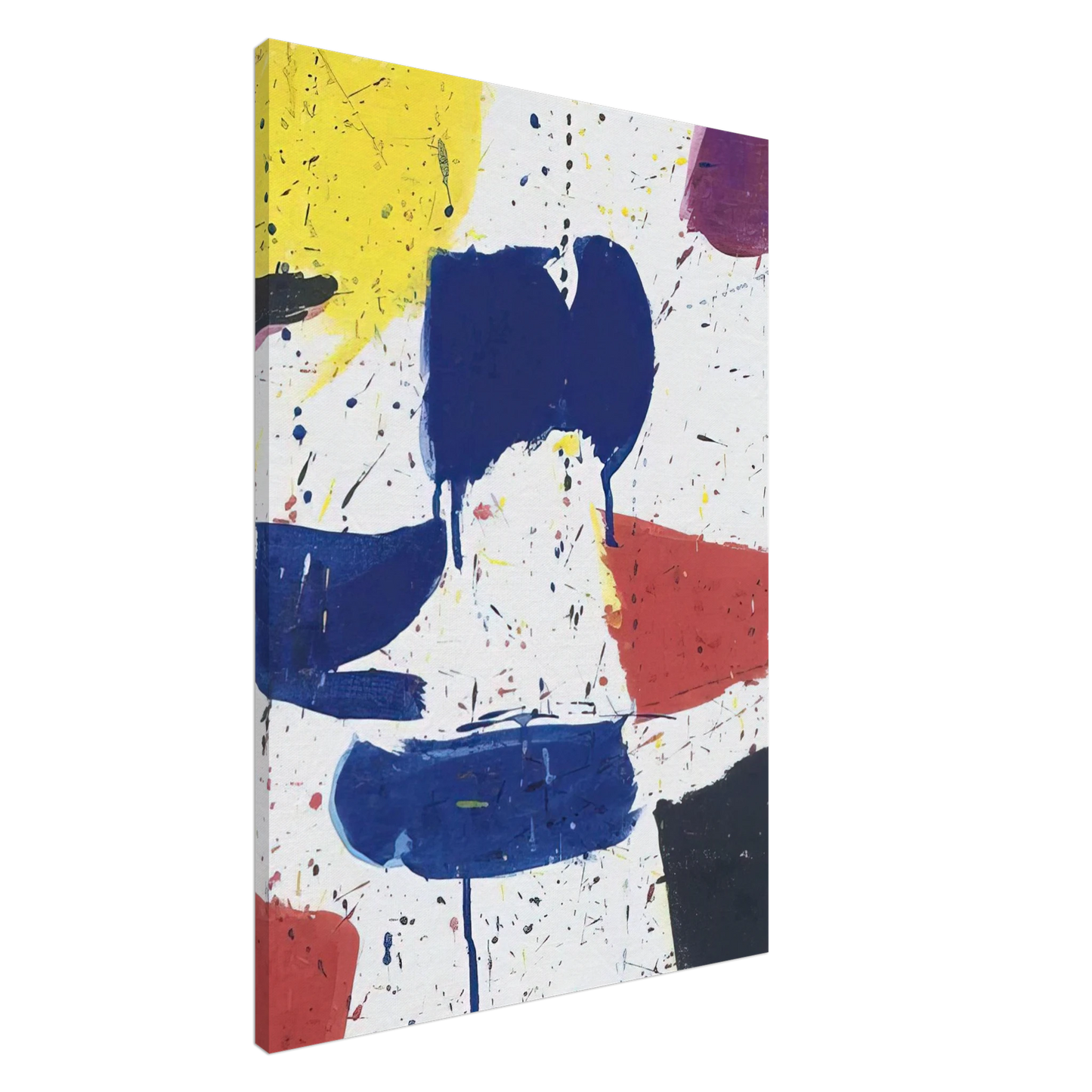 Sam Francis - Emblem 8  1 Canvas - 20x30 cm / 8x12 inches-canvas