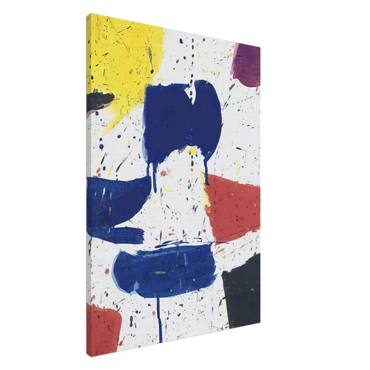 Sam Francis - Emblem 8  1 Canvas - 20x30 cm / 8x12 inches-canvas