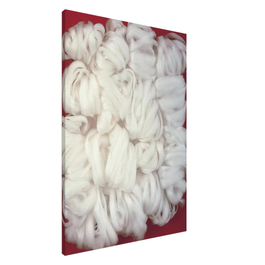 Piero Manzoni - Achrome - 1961 Canvas - 20x30 cm / 8x12 inches-canvas