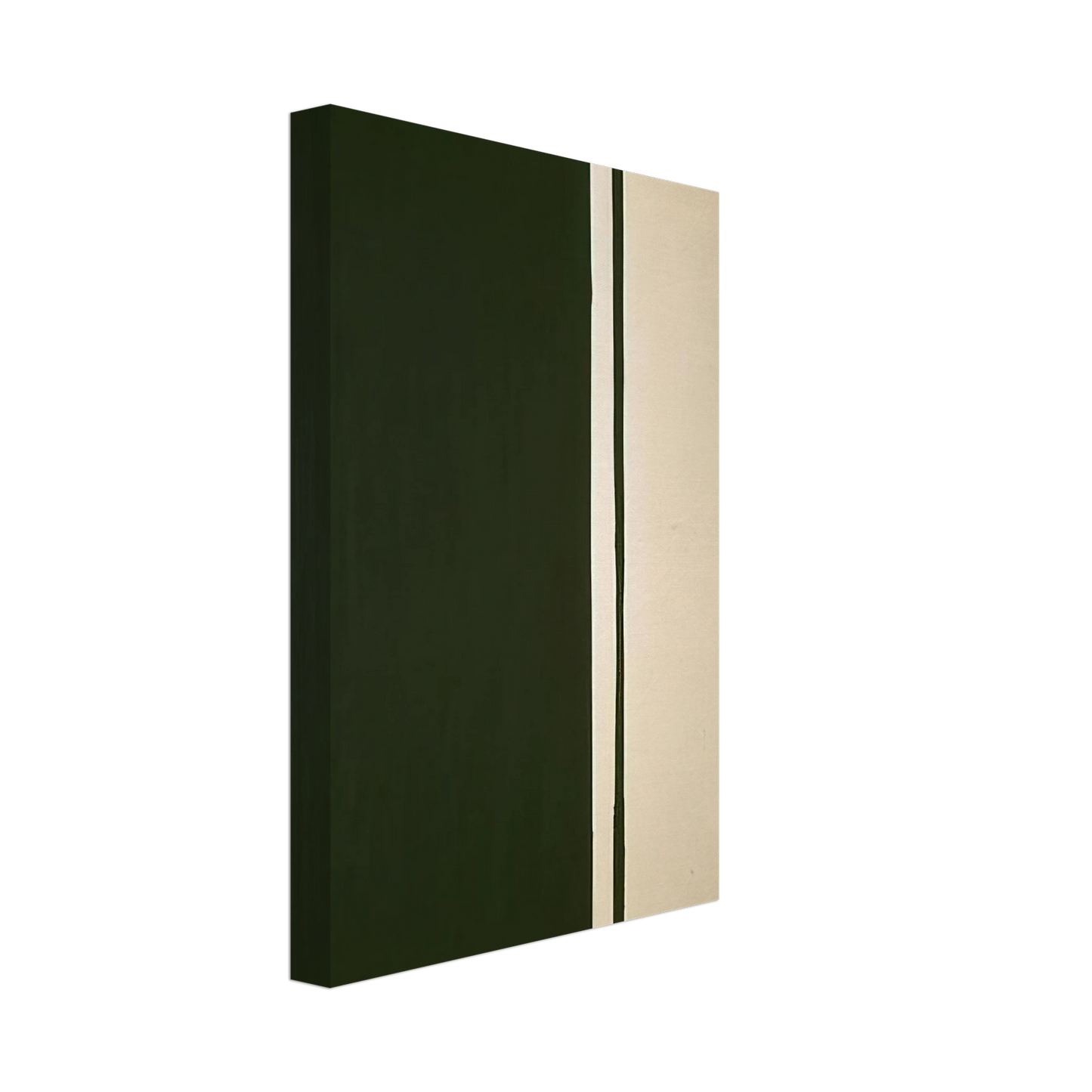 Barnett Newman - Black Fire I Canvas - 70x100 cm / 28x40 inches-canvas