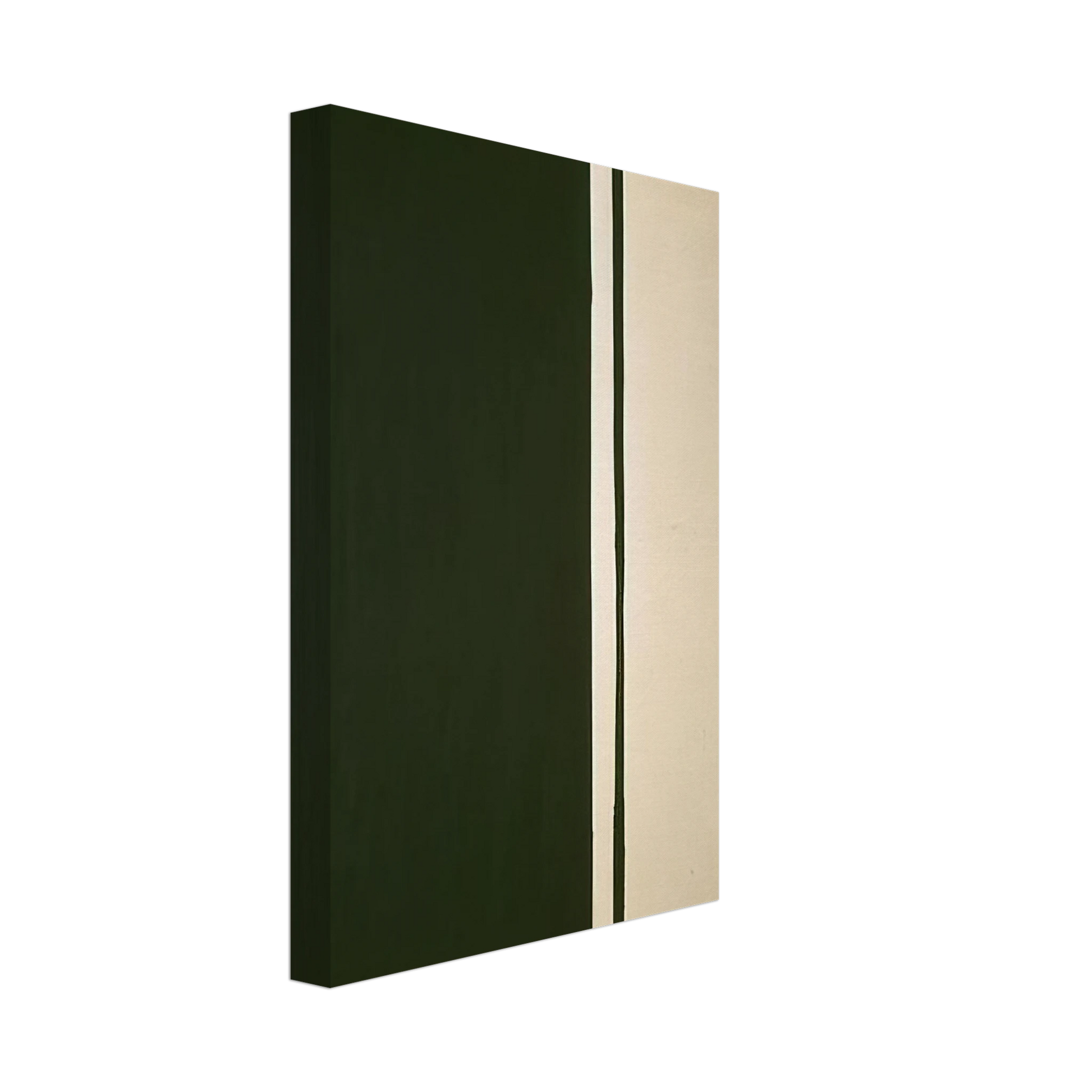 Barnett Newman - Black Fire I Canvas - 70x100 cm / 28x40 inches-canvas