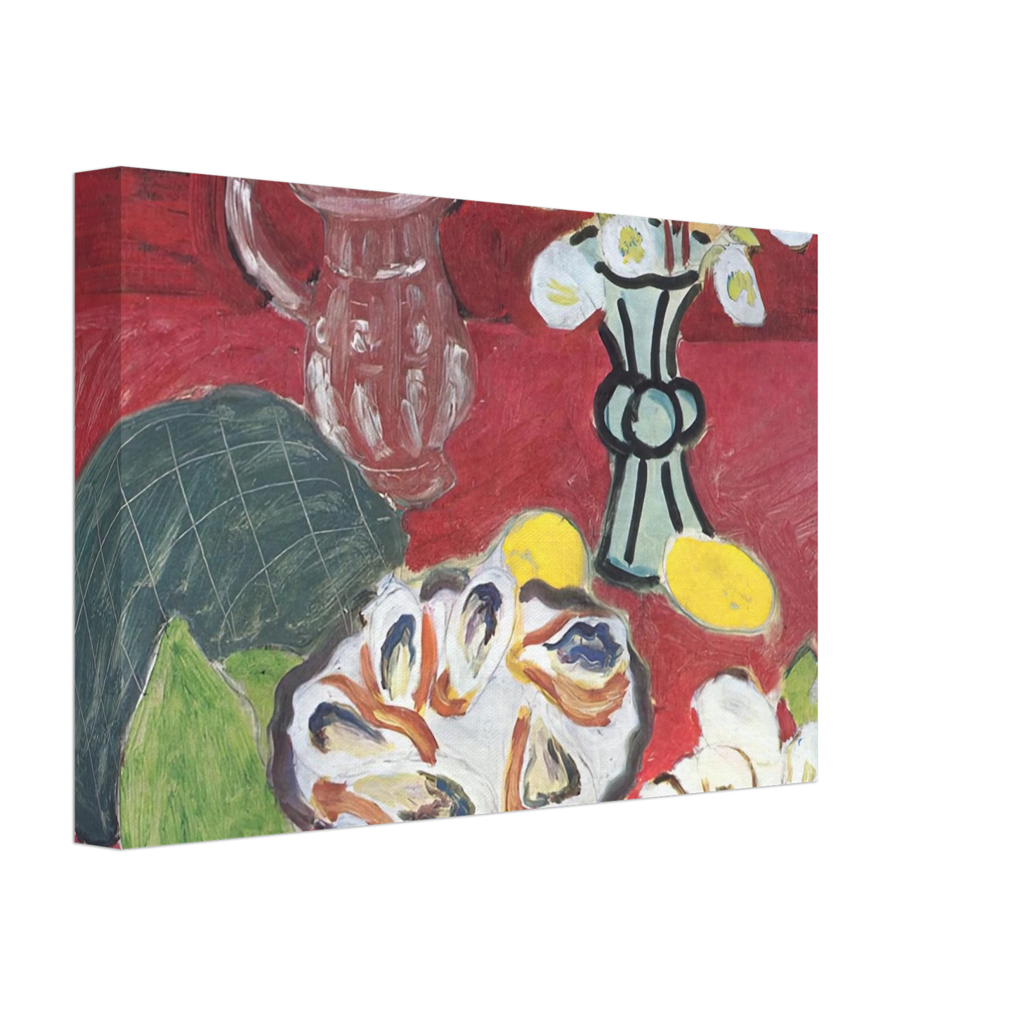 Henri Matisse - STILL LIFE WITH SHELLFISH 1940 Canvas - 70x100 cm / 28x40 inches-canvas