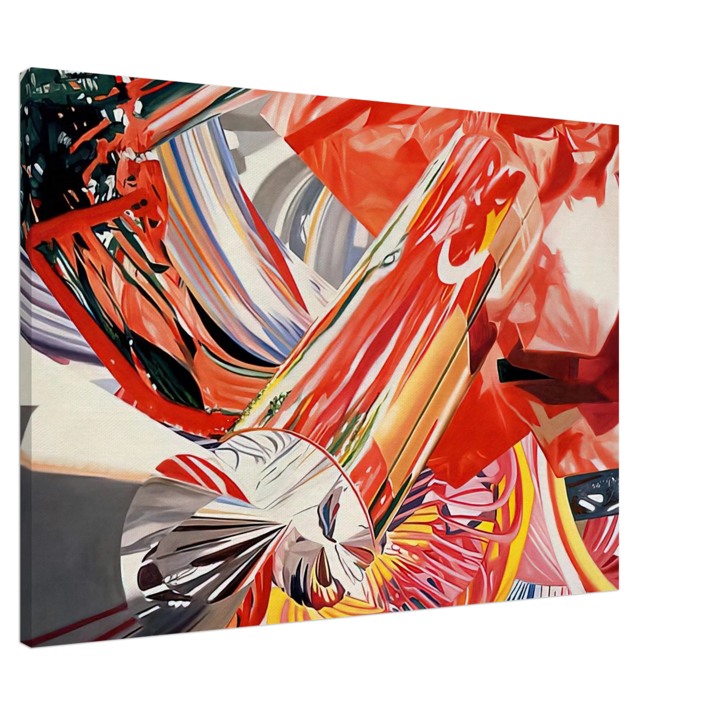 James Rosenquist - Hitchhiker - Speed of Light Canvas - 20x30 cm / 8x12 inches-canvas