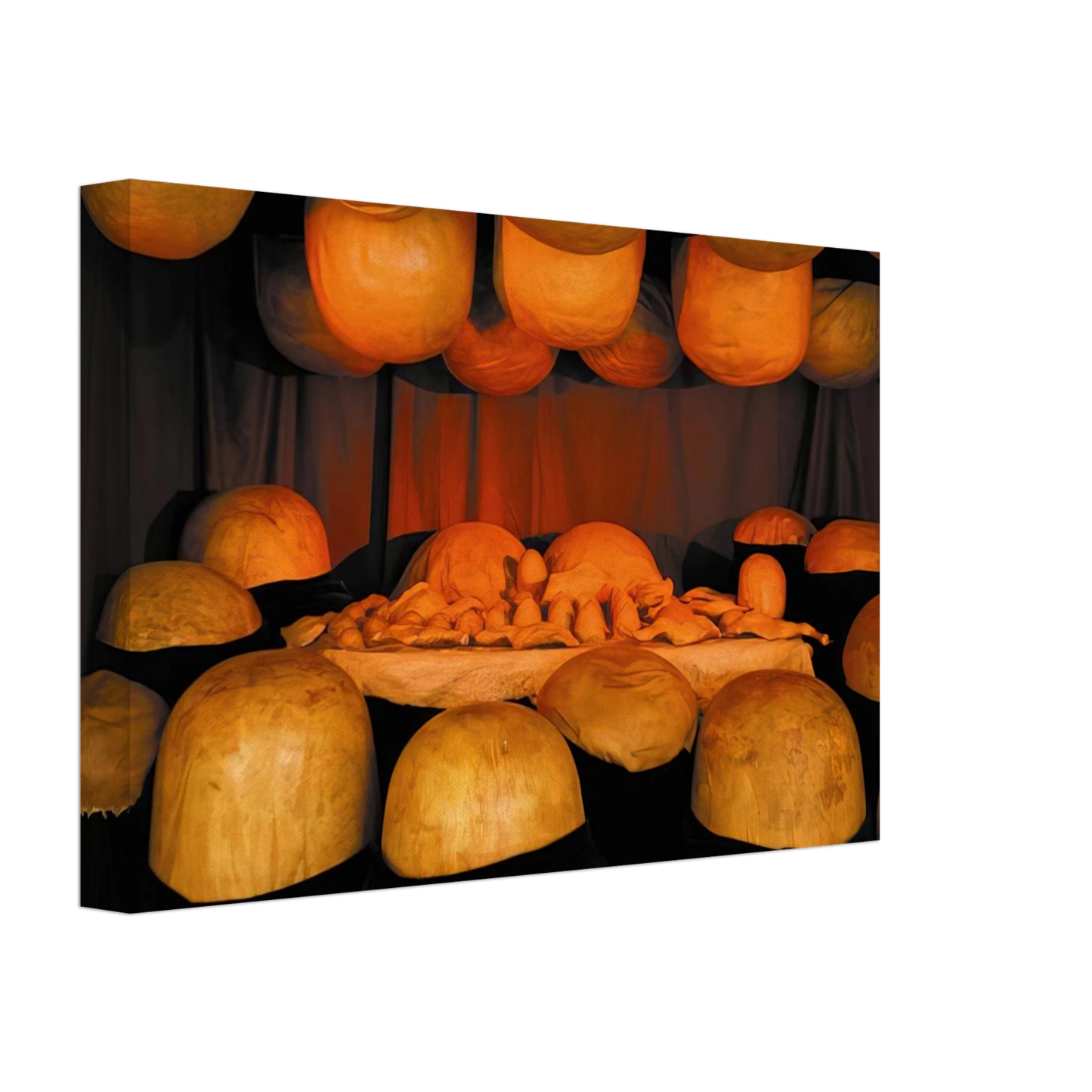 Louise Bourgeois - THE DESTRUCTION OF THE FATHER 1974 Canvas - 40x60 cm / 16x24 inches-canvas