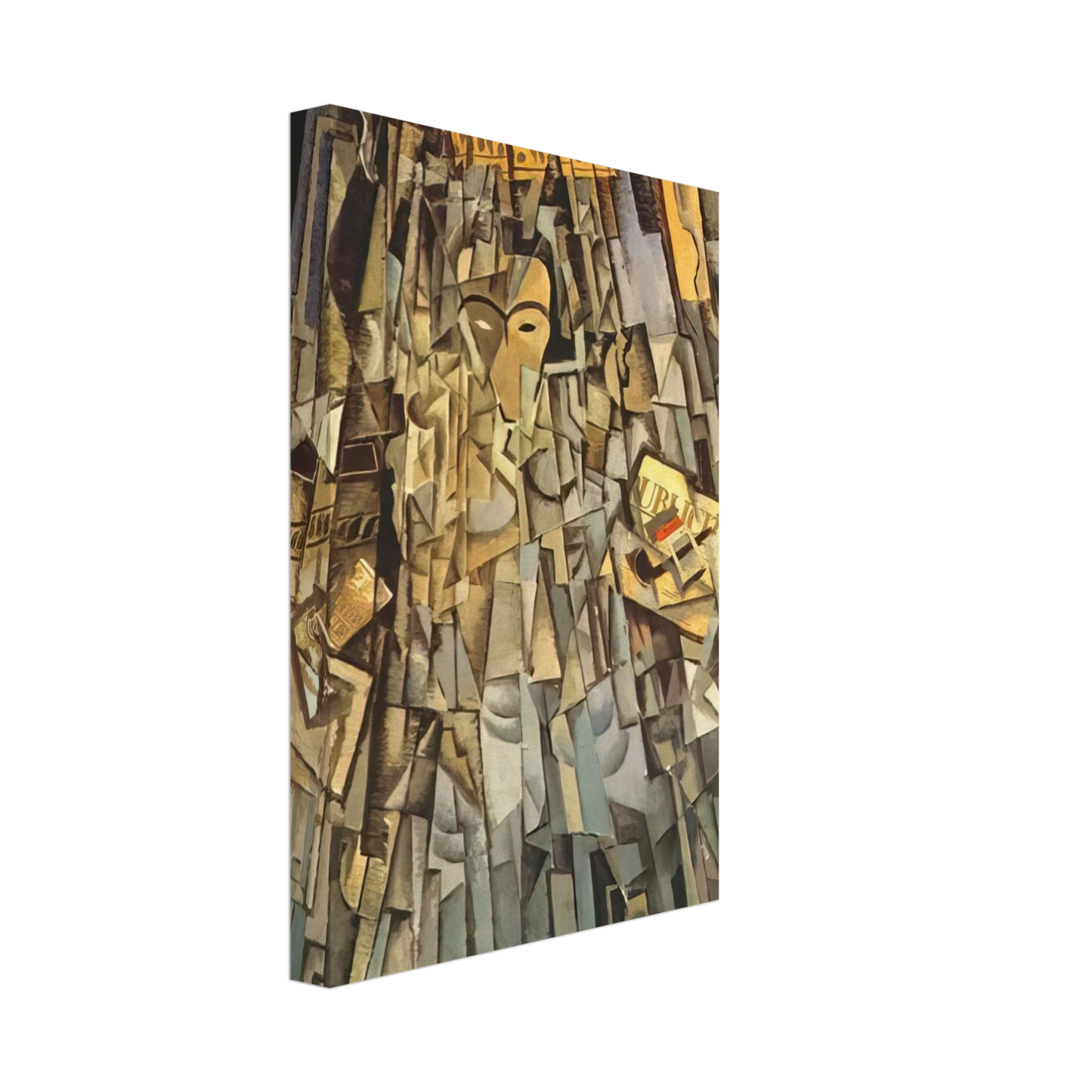 Salvador Dali - CUBIST SELF PORTRAIT Canvas - 40x60 cm / 16x24 inches-canvas