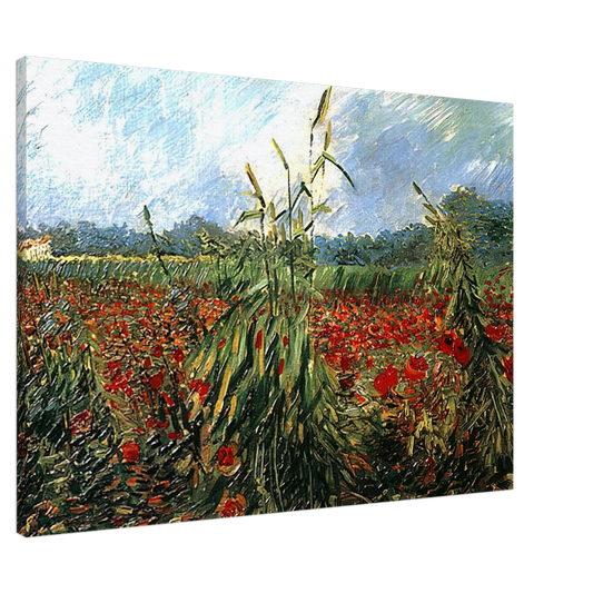 Vincent van Gogh - Green Ears of Wheat Canvas - 20x30 cm / 8x12 inches-canvas